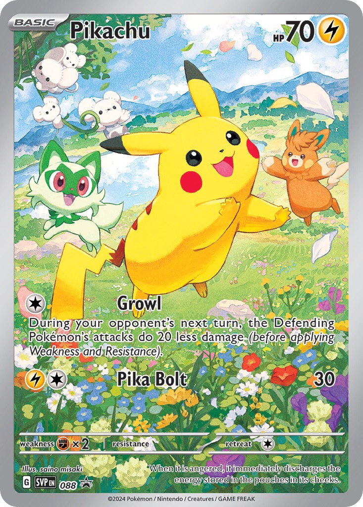 Pikachu (088) [Scarlet & Violet: Black Star Promos] | Good Games Morley