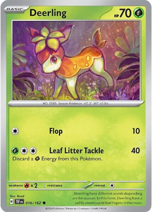 Deerling (016/162) [Scarlet & Violet: Temporal Forces] | Good Games Morley