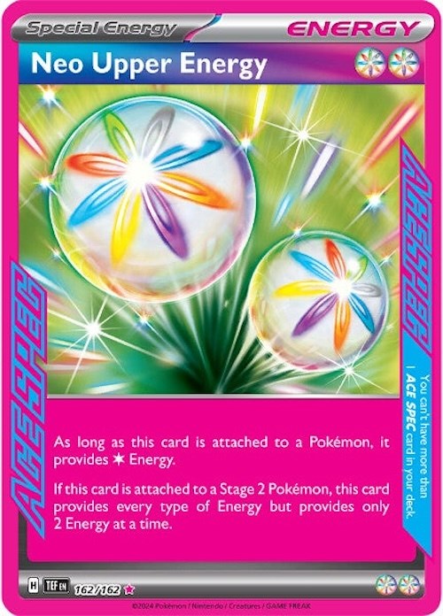 Neo Upper Energy (162/162) [Scarlet & Violet: Temporal Forces] | Good Games Morley