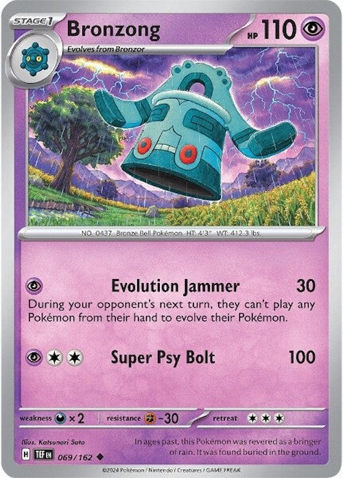 Bronzong (069/162) [Scarlet & Violet: Temporal Forces] | Good Games Morley