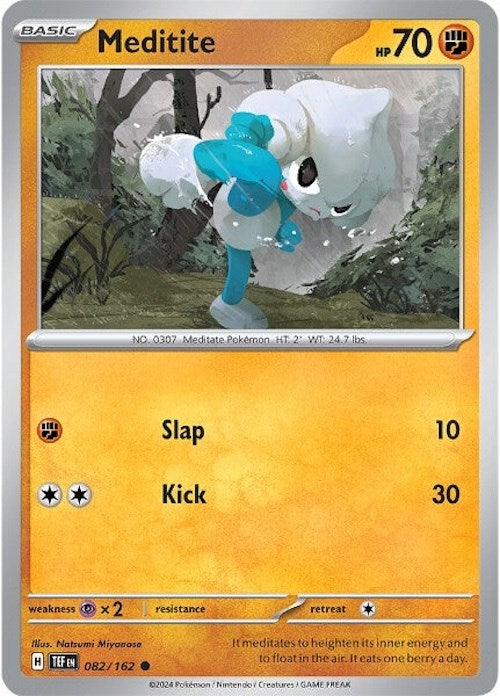 Meditite (082/162) [Scarlet & Violet: Temporal Forces] | Good Games Morley