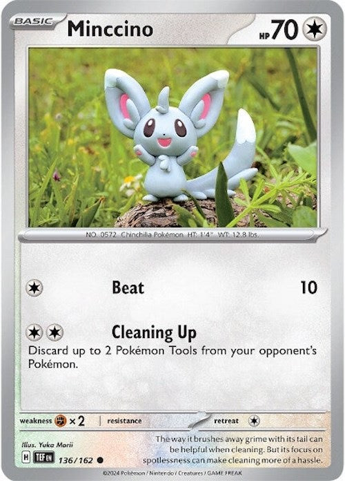 Minccino (136/162) [Scarlet & Violet: Temporal Forces] | Good Games Morley
