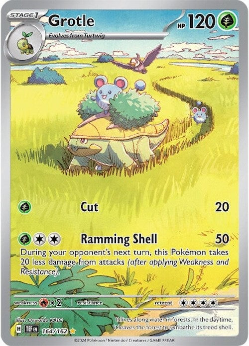 Grotle (164/162) [Scarlet & Violet: Temporal Forces] | Good Games Morley