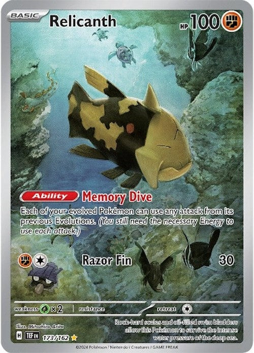 Relicanth (173/162) [Scarlet & Violet: Temporal Forces] | Good Games Morley