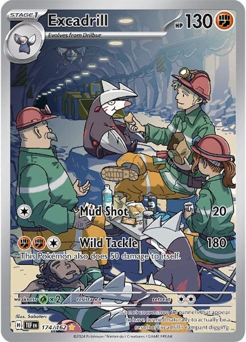 Excadrill (174/162) [Scarlet & Violet: Temporal Forces] | Good Games Morley