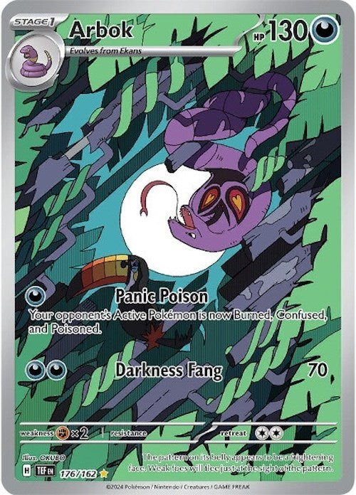 Arbok (176/162) [Scarlet & Violet: Temporal Forces] | Good Games Morley