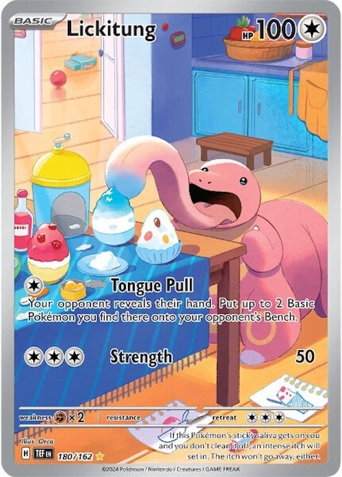 Lickitung (180/162) [Scarlet & Violet: Temporal Forces] | Good Games Morley