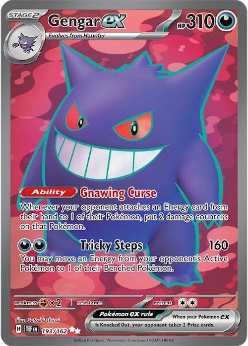 Gengar ex (193/162) [Scarlet & Violet: Temporal Forces] | Good Games Morley