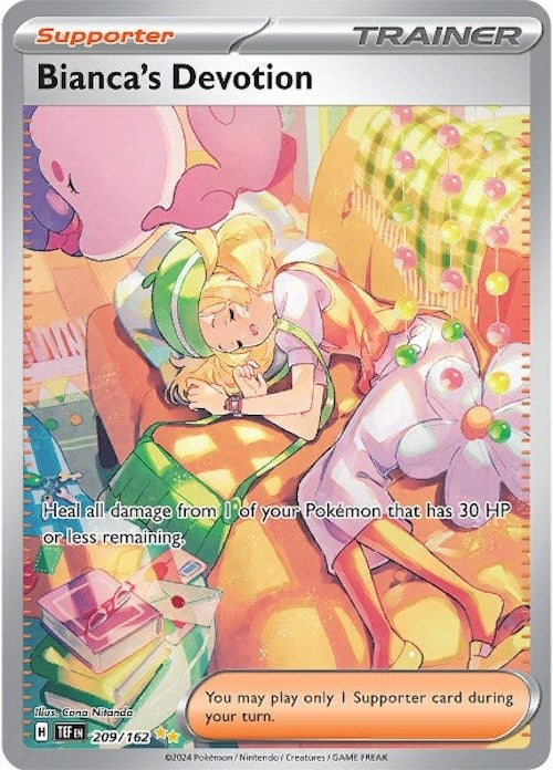 Bianca's Devotion (209/162) [Scarlet & Violet: Temporal Forces] | Good Games Morley