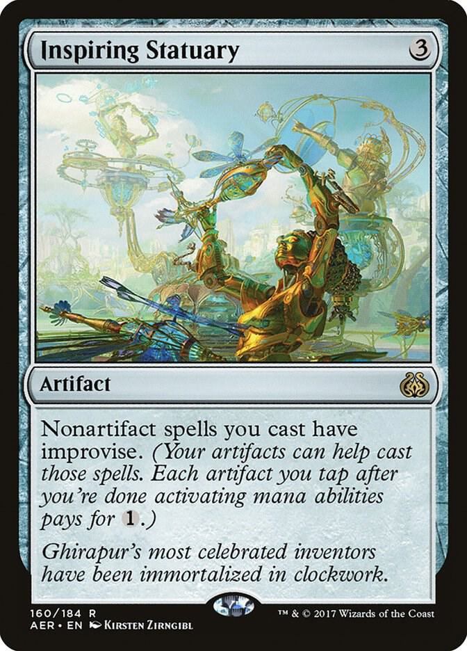 Inspiring Statuary 160/184 (Aether Revolt)  | Good Games Morley