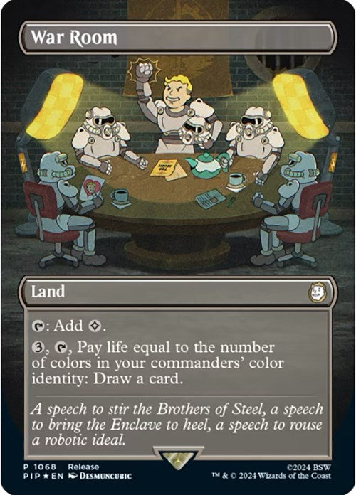 War Room (Borderless) [Fallout Promos] | Good Games Morley