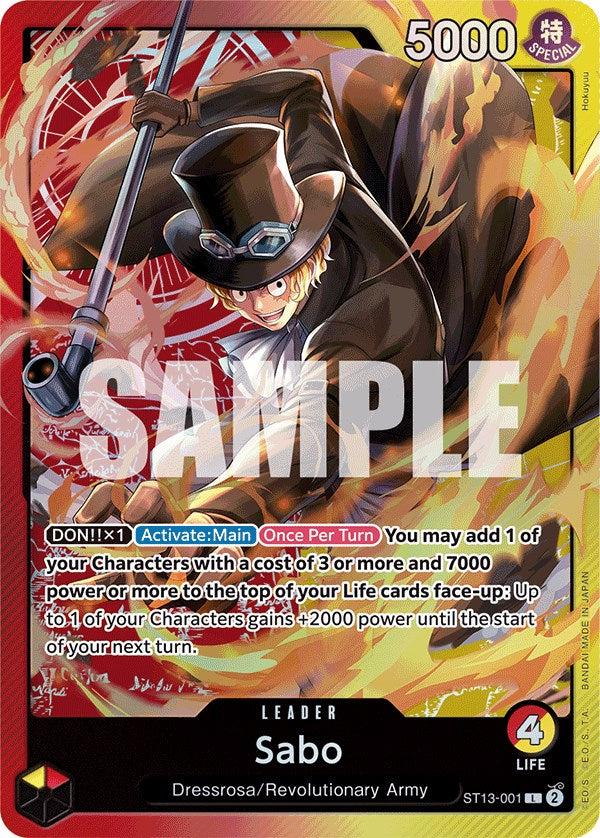 Sabo [Ultra Deck: The Three Brothers] | Good Games Morley