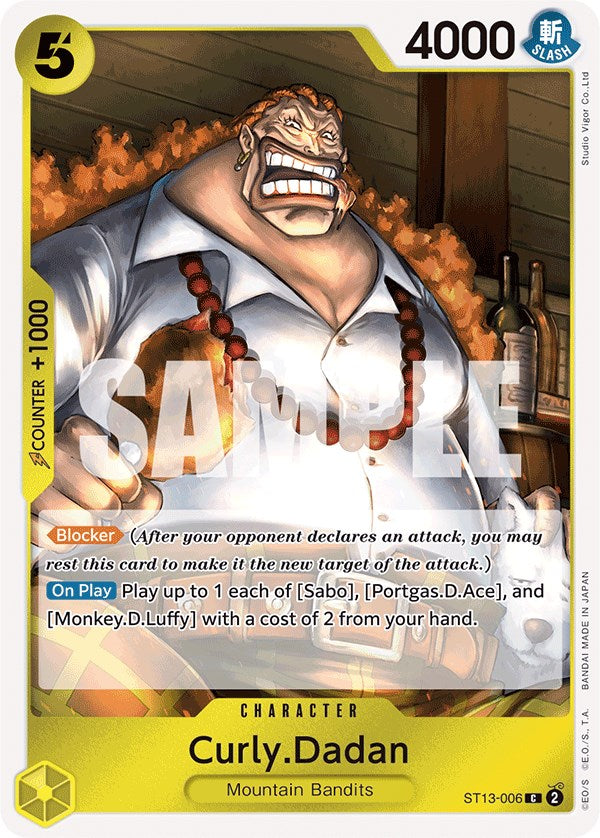 Curly.Dadan [Ultra Deck: The Three Brothers] | Good Games Morley