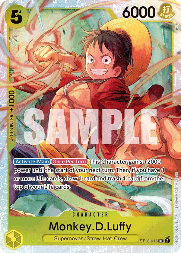 Monkey.D.Luffy [Ultra Deck: The Three Brothers] | Good Games Morley