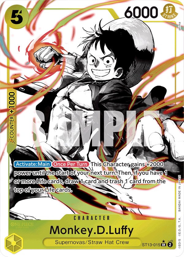 Monkey.D.Luffy (Parallel) [Ultra Deck: The Three Brothers] | Good Games Morley