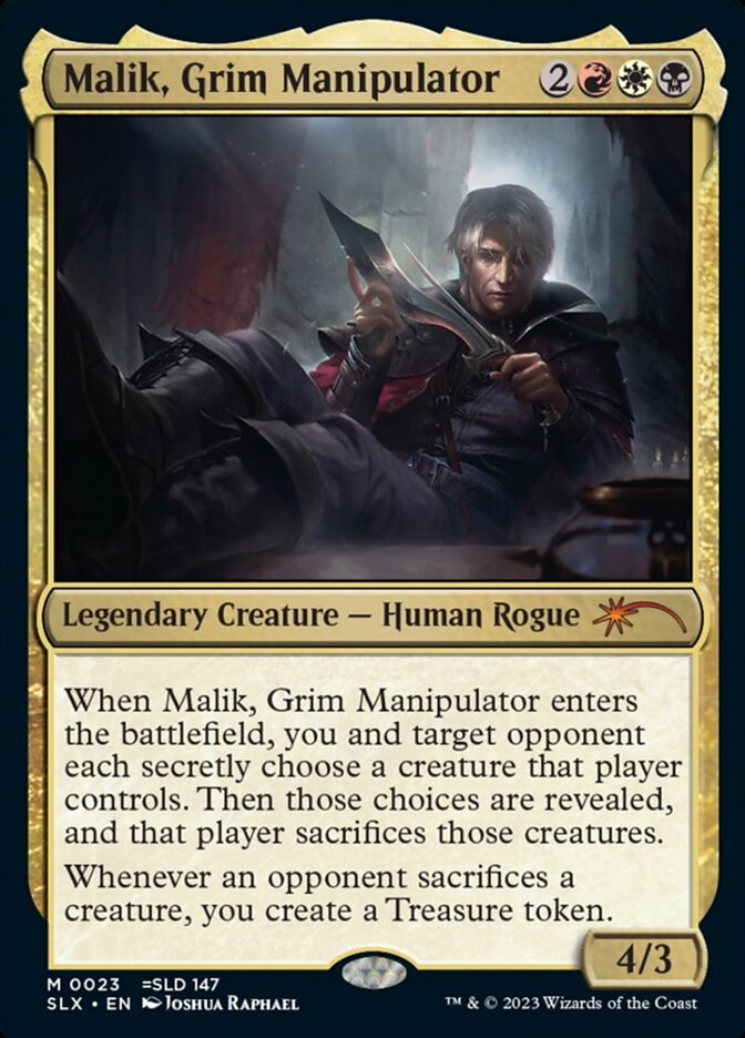 Malik Grim Manipulator 23 (SLX Cards)  | Good Games Morley