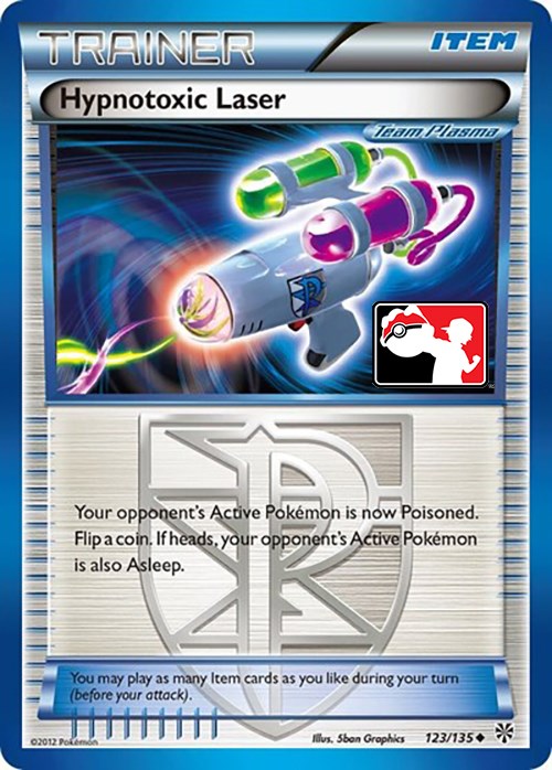 Hypnotoxic Laser (123/135) (Team Plasma) [League & Championship Cards] | Good Games Morley