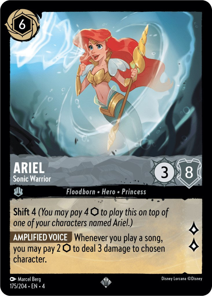 Ariel - Sonic Warrior (175/204) [Ursula's Return] | Good Games Morley
