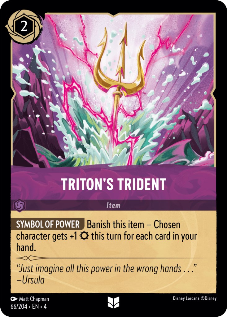 Triton's Trident (66/204) [Ursula's Return] | Good Games Morley