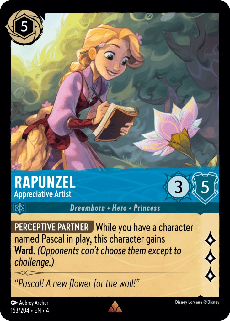 Rapunzel - Appreciative Artist (153/204) [Ursula's Return] | Good Games Morley