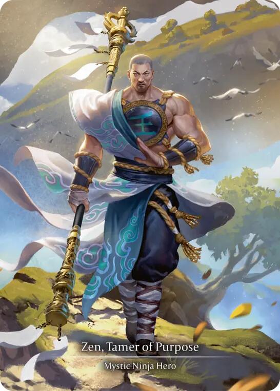 Zen, Tamer of Purpose (Marvel) [MST046] (Part the Mistveil)  Cold Foil | Good Games Morley
