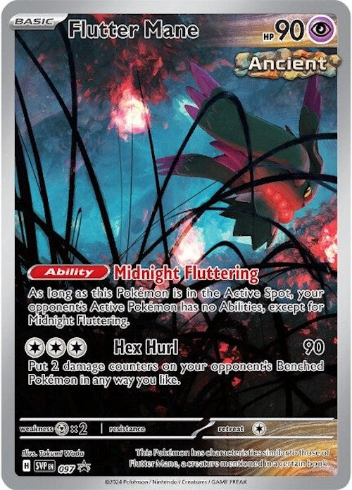 Flutter Mane (097) [Scarlet & Violet: Black Star Promos] | Good Games Morley