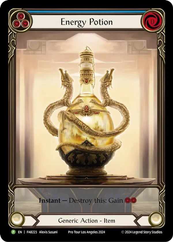Energy Potion [FAB223] (Promo)  Cold Foil | Good Games Morley