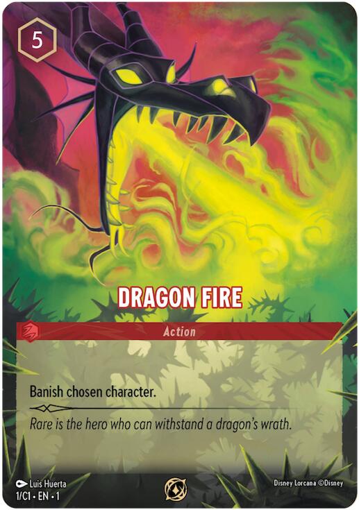 Dragon Fire (1) [Promo Cards] | Good Games Morley