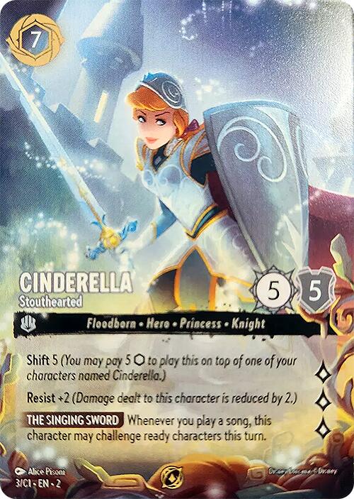 Cinderella - Stouthearted (3) [Promo Cards] | Good Games Morley