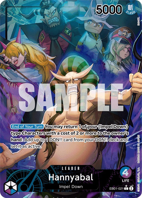 Hannyabal (Alternate Art) [Extra Booster: Memorial Collection] | Good Games Morley