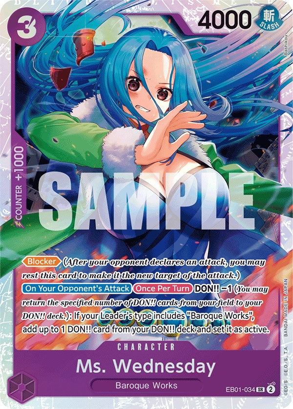 Ms. Wednesday [Extra Booster: Memorial Collection] | Good Games Morley
