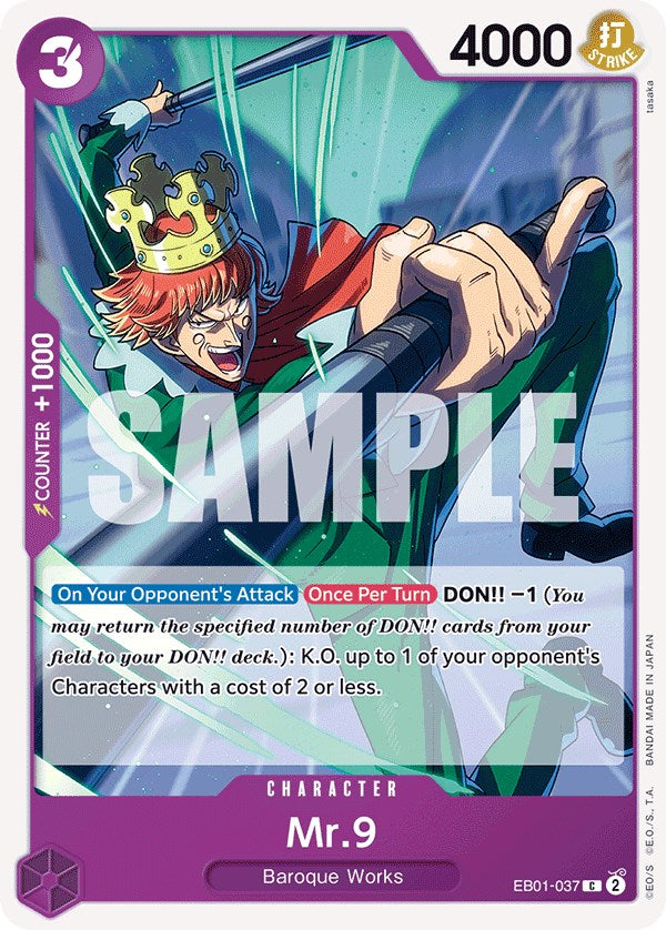 Mr. 9 [Extra Booster: Memorial Collection] | Good Games Morley