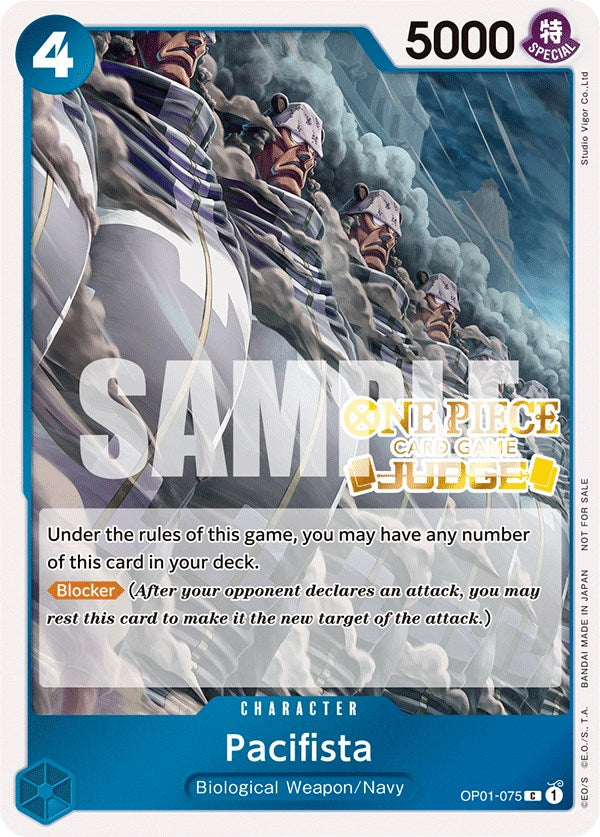 Pacifista (Judge Pack Vol. 3) [One Piece Promotion Cards] | Good Games Morley