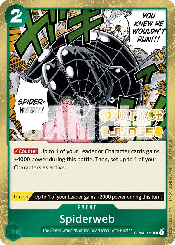 Spiderweb (Judge Pack Vol. 3) [One Piece Promotion Cards] | Good Games Morley
