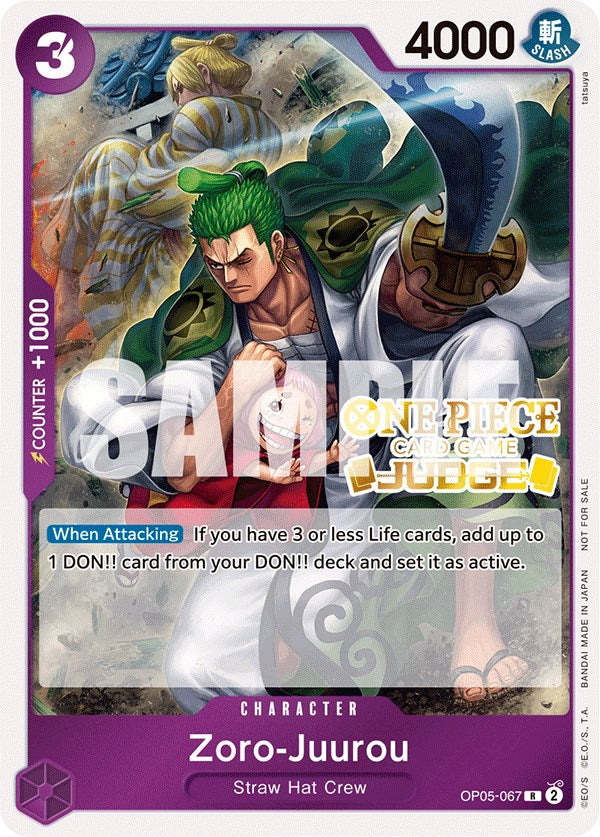 Zoro-Juurou (Judge Pack Vol. 3) [One Piece Promotion Cards] | Good Games Morley
