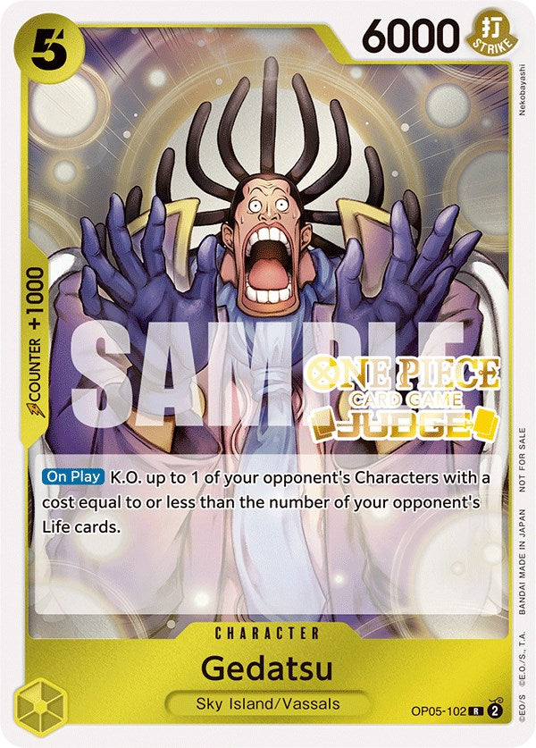 Gedatsu (Judge Pack Vol. 3) [One Piece Promotion Cards] | Good Games Morley