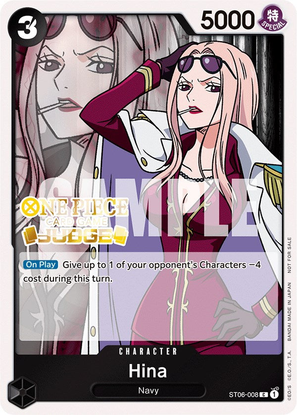 Hina (Judge Pack Vol. 3) [One Piece Promotion Cards] | Good Games Morley
