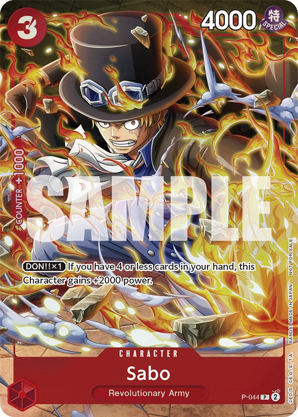 Sabo (Event Pack Vol. 4) [One Piece Promotion Cards] | Good Games Morley