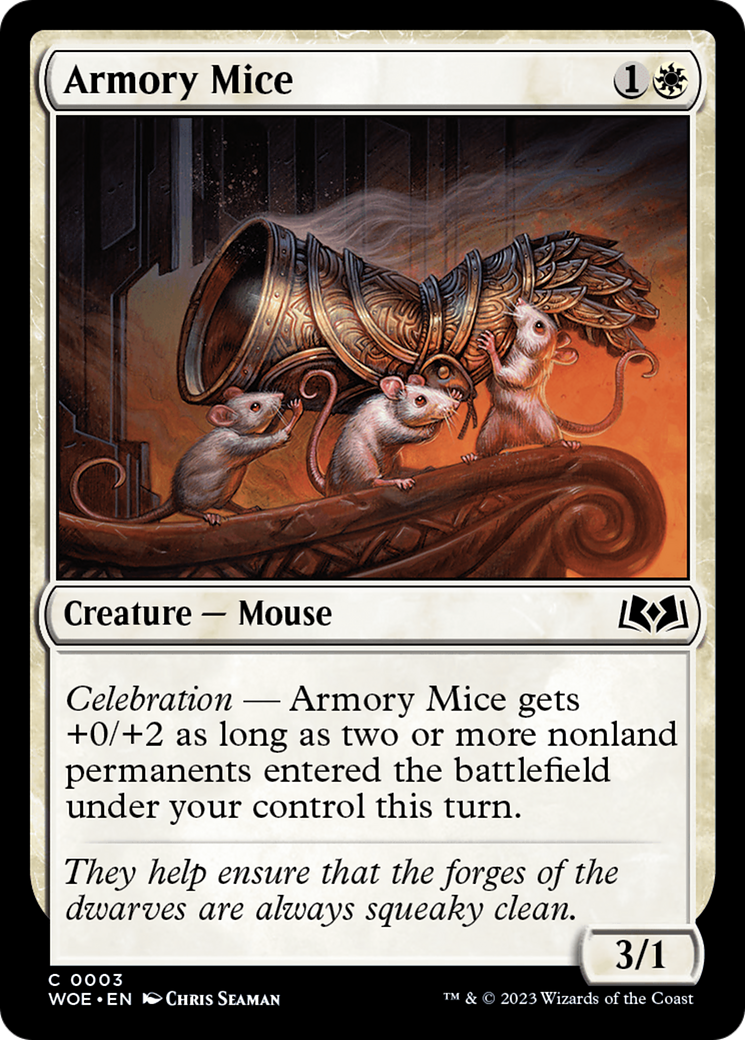 Armory Mice [Wilds of Eldraine] | Good Games Morley