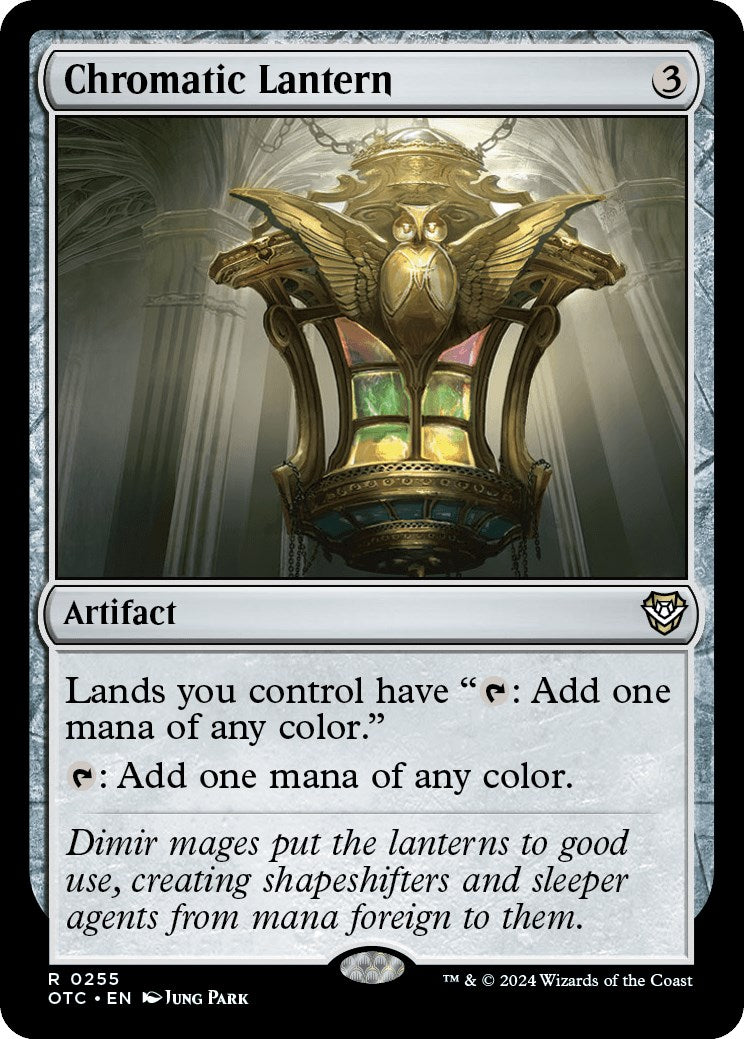 Chromatic Lantern [Outlaws of Thunder Junction Commander] | Good Games Morley