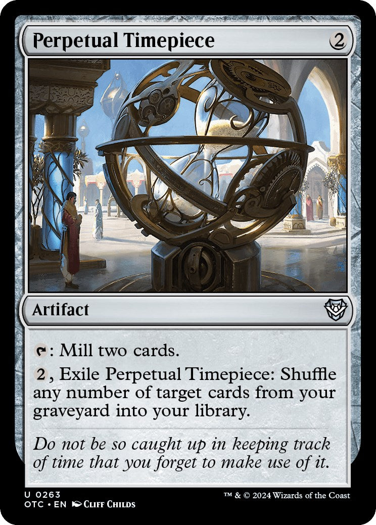 Perpetual Timepiece [Outlaws of Thunder Junction Commander] | Good Games Morley