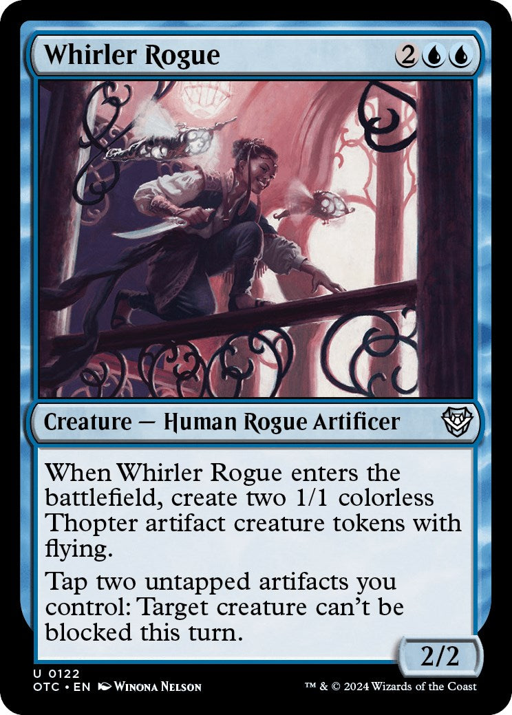 Whirler Rogue [Outlaws of Thunder Junction Commander] | Good Games Morley