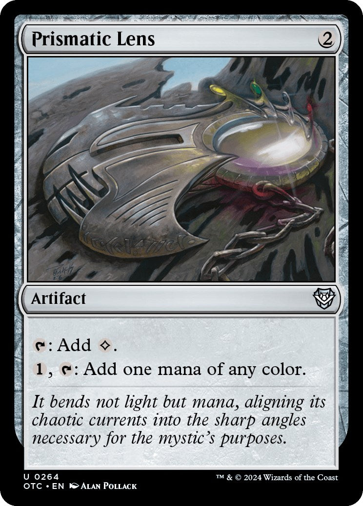Prismatic Lens [Outlaws of Thunder Junction Commander] | Good Games Morley