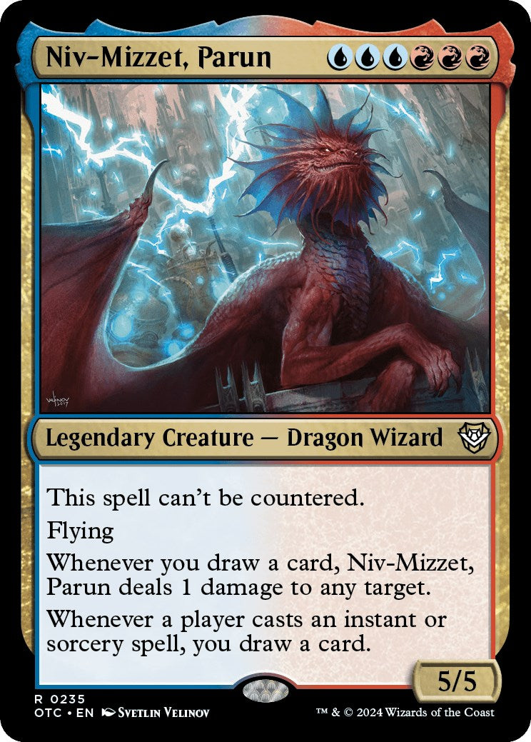 Niv-Mizzet, Parun [Outlaws of Thunder Junction Commander] | Good Games Morley