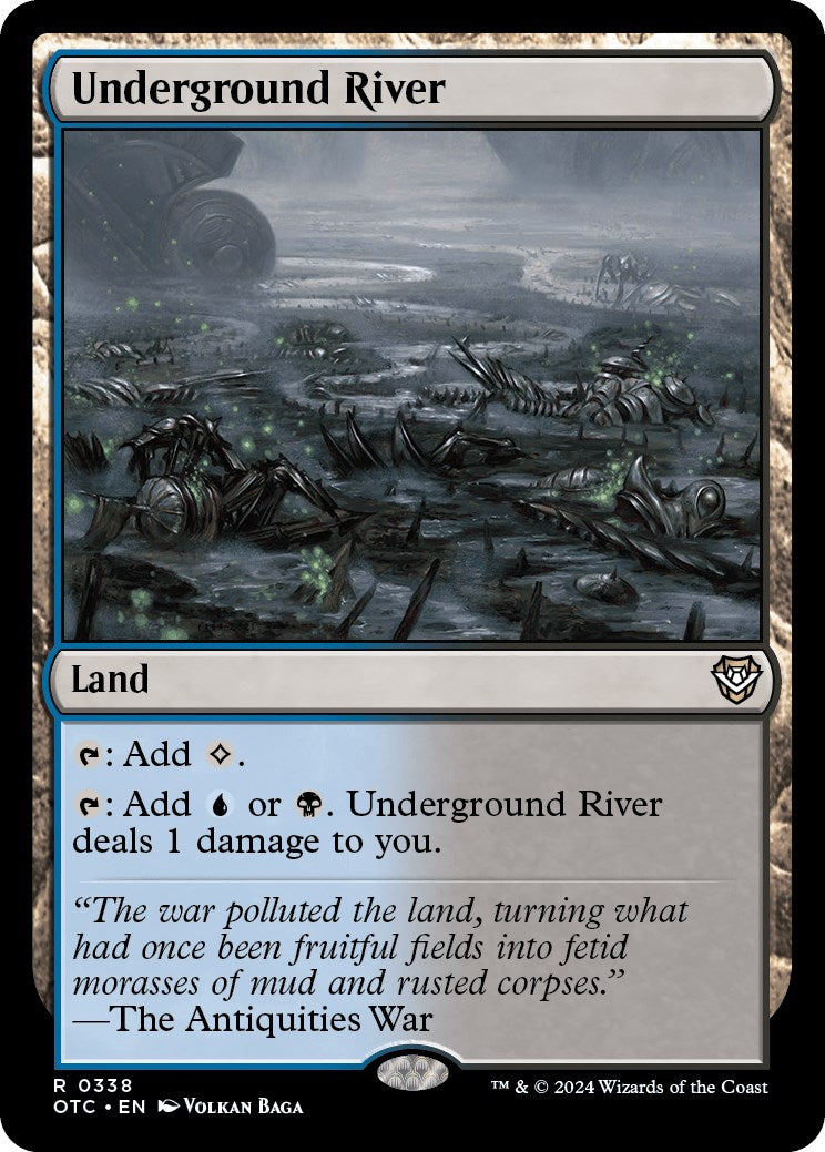 Underground River [Outlaws of Thunder Junction Commander] | Good Games Morley