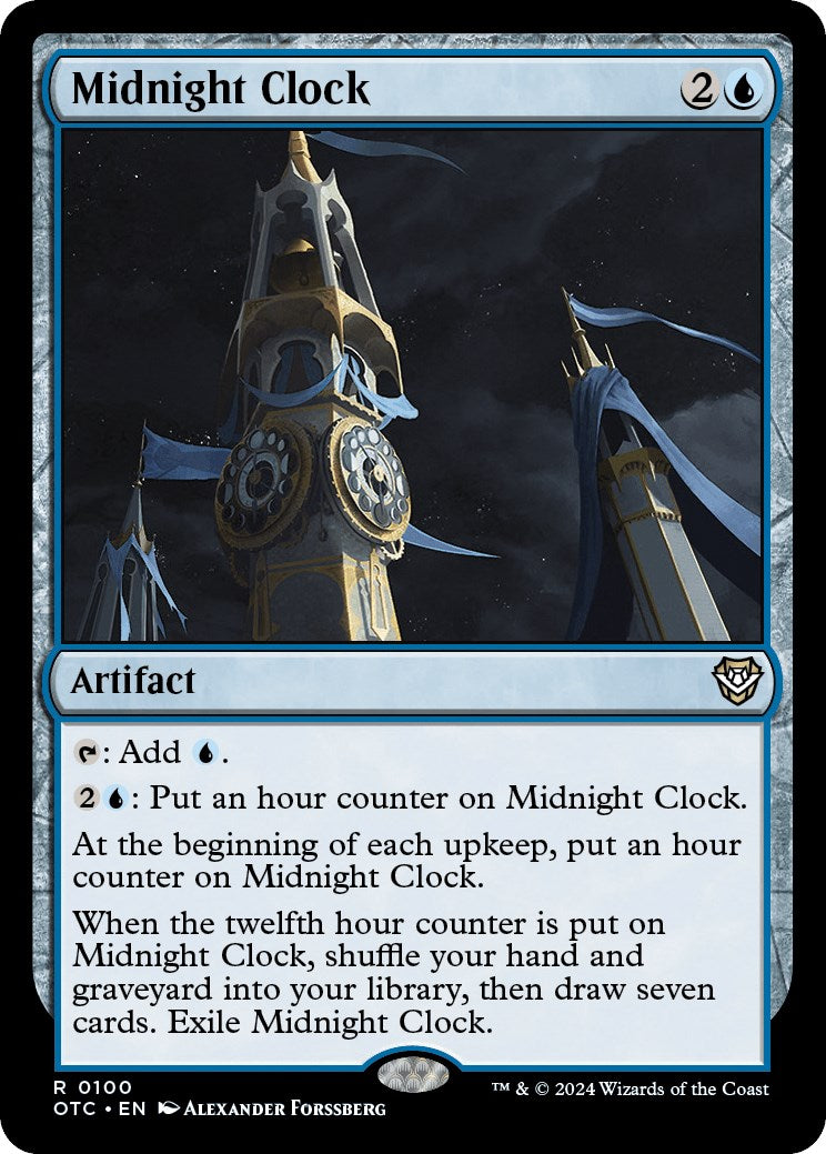 Midnight Clock [Outlaws of Thunder Junction Commander] | Good Games Morley