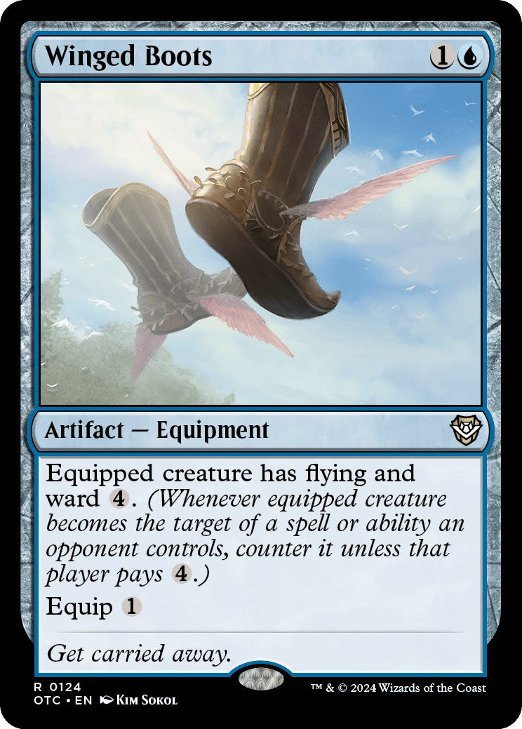 Winged Boots [Outlaws of Thunder Junction Commander] | Good Games Morley