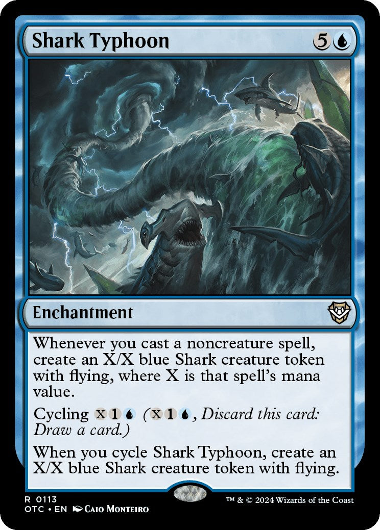 Shark Typhoon [Outlaws of Thunder Junction Commander] | Good Games Morley