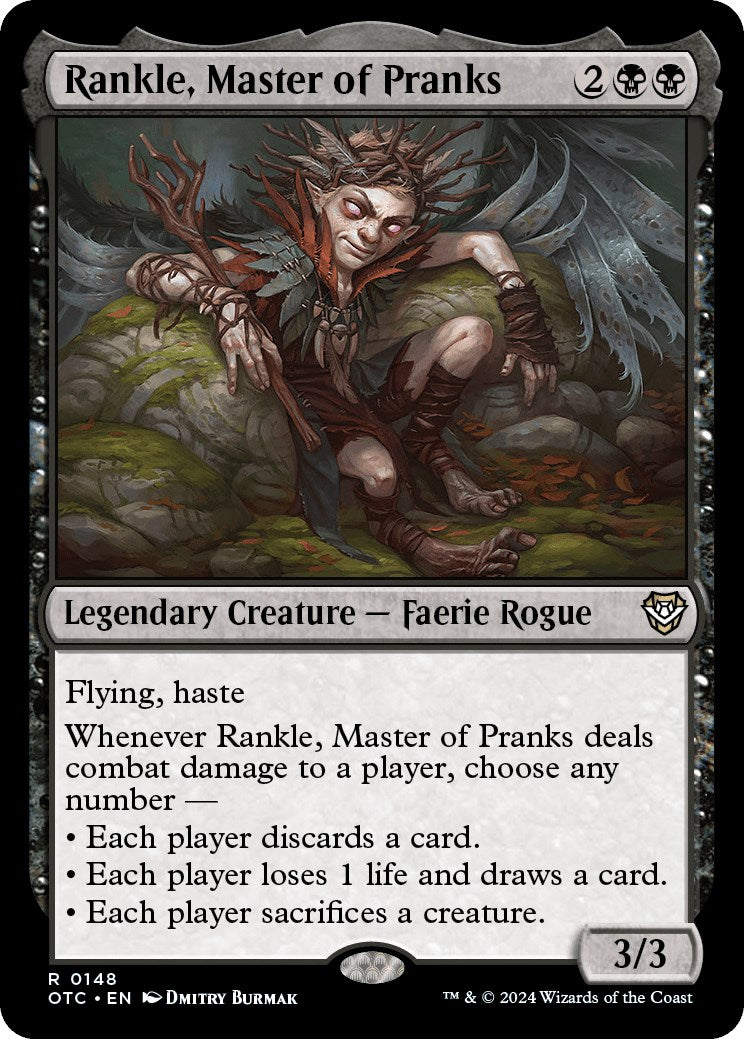 Rankle, Master of Pranks [Outlaws of Thunder Junction Commander] | Good Games Morley