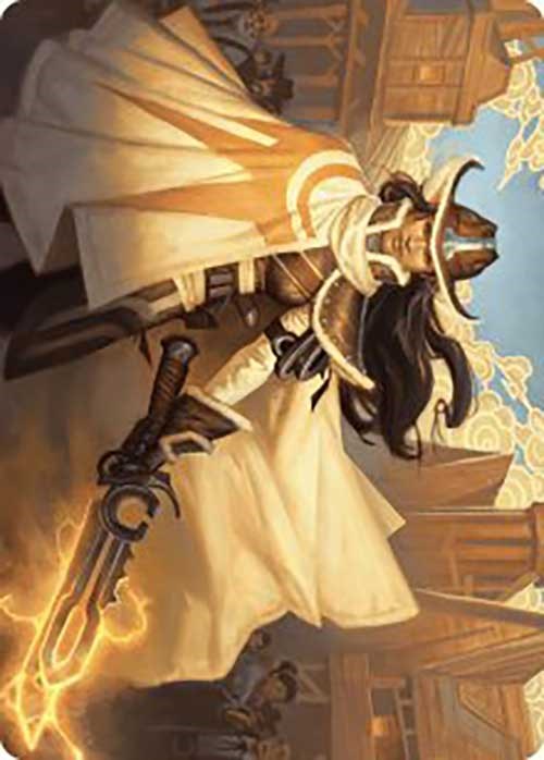 Omenport Vigilante Art Card [Outlaws of Thunder Junction Art Series] | Good Games Morley